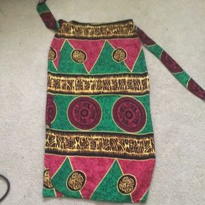Bathing Suit Wrap Skirt